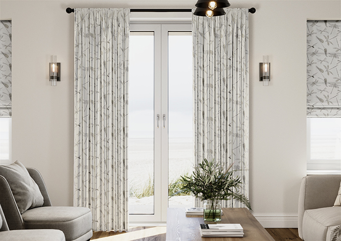 Dragonflies, Soft White - Made to Measure Curtains - Image 3